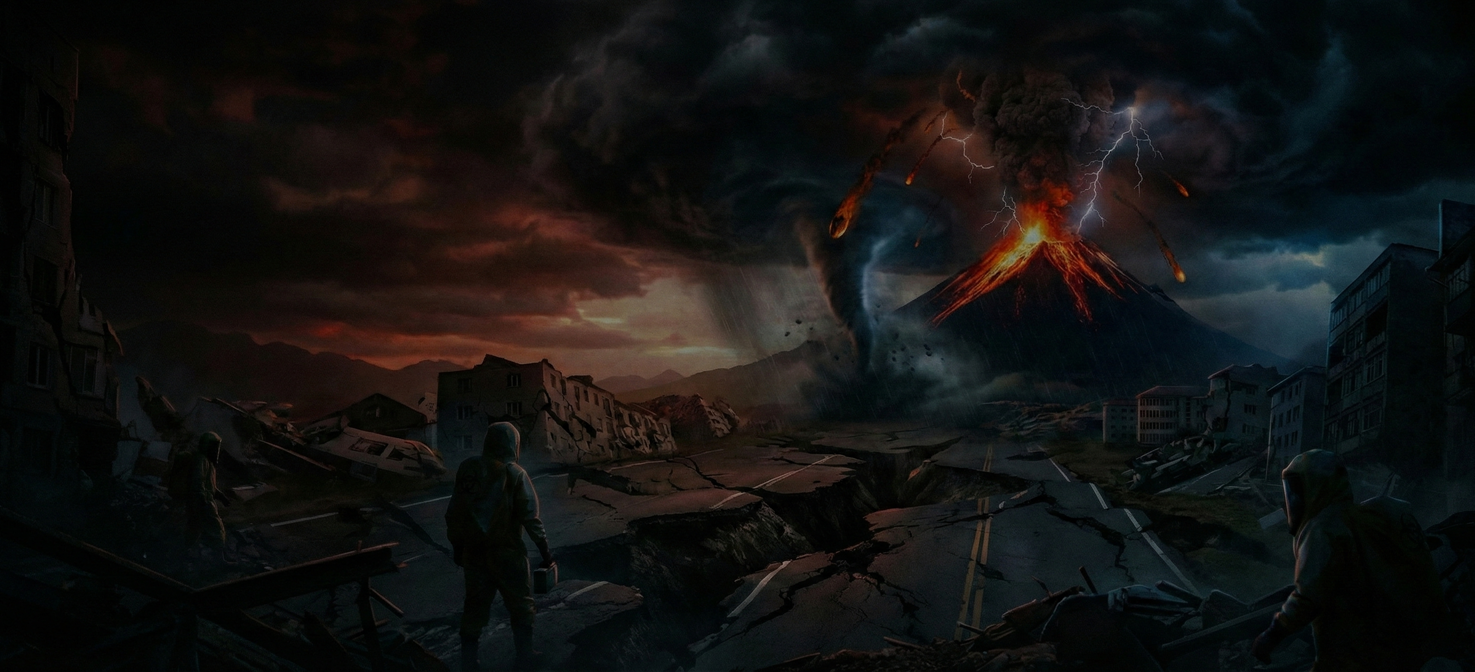 Wireframe globe for risk analysis section